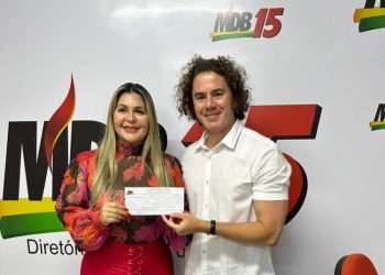 Vice de Eduardo Brito em Mamanguape se filia ao MDB de Veneziano