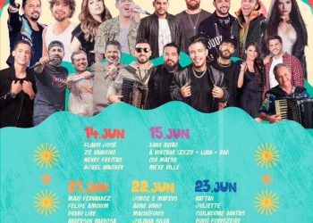 São João de Bananeiras 2024 terá shows de Nattan, Jorge e Mateus e Xand Avião; veja programação
