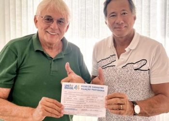 Gilbertão se filia ao União Brasil para concorrer à prefeitura de Sousa