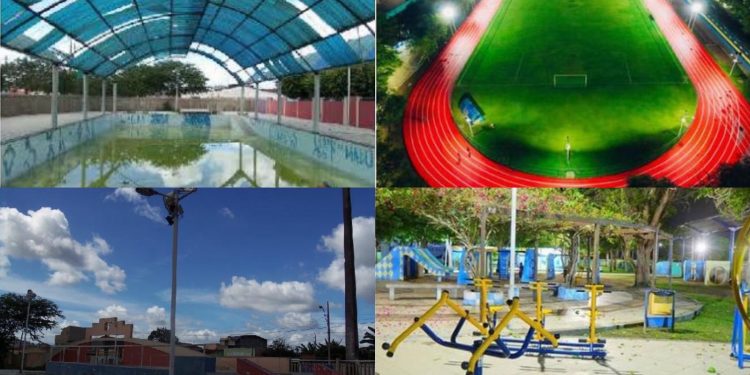 Antes abandonada, a Villa Olímpica Plínio Lemos vive novo momento na gestão do Bruno e Dinho