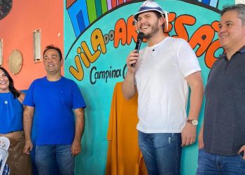 Emerson Cabral e Bruno Cunha Lima abrem oficialmente São João na Vila do Artesão