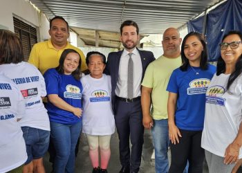 Michel Henrique visita AMIB, oficializa doação de verba e se propõe a colaborar com construção de sede da entidade em JP