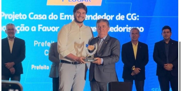 Campina Grande compete na etapa nacional do Prêmio Prefeitura Empreendedora do Sebrae