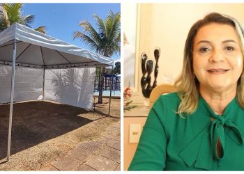 Magna Gerbasi gasta quase R$500 mil em aluguel de tendas sem licitação