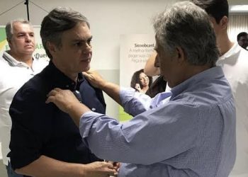 Cássio se nega a falar de política em CG, mas passa a tarde na casa de Domiciano