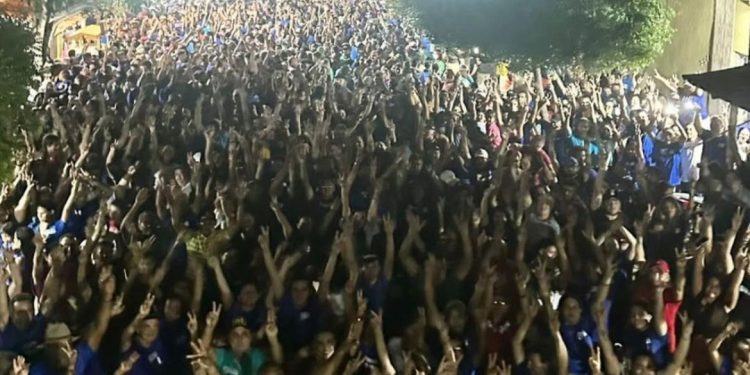 Em São Bento, “maior oposição da Paraíba” arrasta novamente multidão em apoio a Marcos Davi