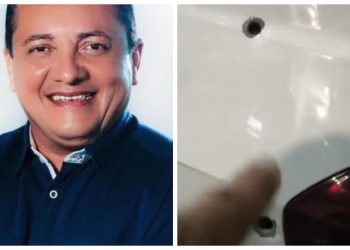 Pré-candidato a vereador tem carro alvejado a tiros em Campina Grande
