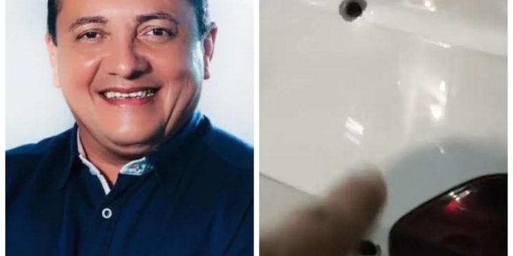 Pré-candidato a vereador tem carro alvejado a tiros em Campina Grande