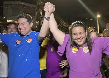 Luciene Gomes parabeniza deputado estadual Felipe Leitão pelo seu aniversário