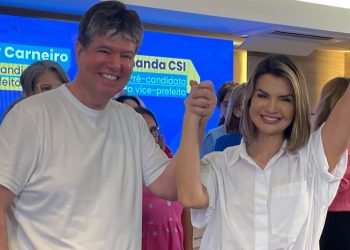Ruy Carneiro anuncia Amanda CSI como pré-candidata a vice em JP