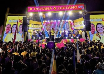 Convenção do PSB em Bayeux homologa candidaturas de Tacyana e Luciano Impacto Som