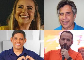 Data Ranking/Bayeux: Tacyana lidera com 40,9%, seguida por Domiciano e Hemerson Caminhoneiro