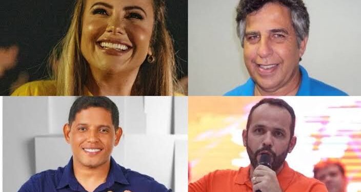 Data Ranking/Bayeux: Tacyana lidera com 40,9%, seguida por Domiciano e Hemerson Caminhoneiro