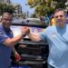 Fábio Carneiro participa de caminhada com Cícero, vai a adesivaço ao lado do vereador Bispo José Luiz e recebe apoio de lideranças na capital