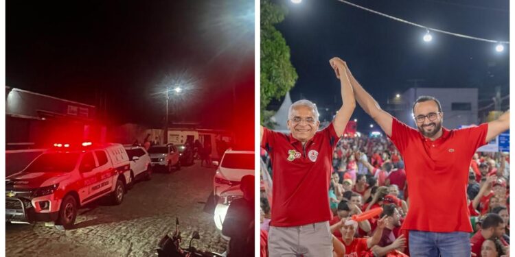 Aos gritos de “corrupto”, vice de Benjamin Maranhão é preso com arma e dinheiro em Araruna