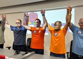 Candidato a prefeito no primeiro turno, André Ribeiro declara apoio a Jhony em CG