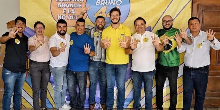 Lideranças do PL, PSB, PP e NOVO aderem ao projeto de reeleição de Bruno Cunha Lima em CG