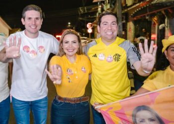 Felipe e Tacyana Leitão parabenizam Hugo Motta por ascensão na Câmara dos Deputados