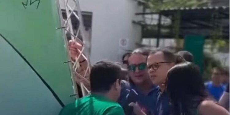 Tumulto entre apoiadores de Paulo Maia e Harrison marca início das eleições OAB-PB