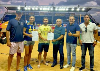 Michel Henrique destina emenda de R$ 50 mil para a Federação Paraibana de Vôlei e reafirma compromisso com o esporte