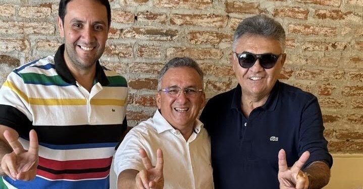 Prefeito e prefeita eleita de Malta reafirmam aliança com Márcio Roberto para 2026
