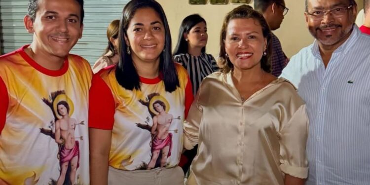 Dra. Jane prestigia festa de São Sebastião no bairro da Liberdade e destaca novos projetos em parceria com Jackson