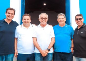 Após visitas ao Sertão e Cariri, Cícero cumpre agenda no Vale do Mamanguape ao lado de prefeito aliado de Mersinho