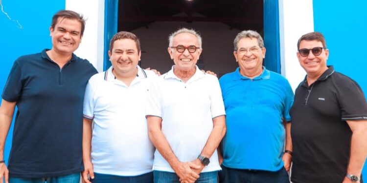 Após visitas ao Sertão e Cariri, Cícero cumpre agenda no Vale do Mamanguape ao lado de prefeito aliado de Mersinho