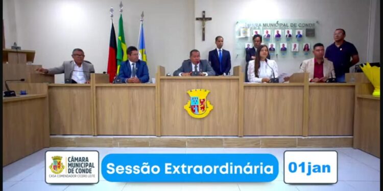 Vereadores elegem mesa diretora para 1° e 2° biênios e impõem derrota à prefeita Karla Pimentel, em Conde