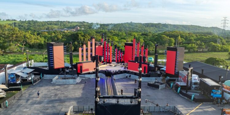 Empresa paraibana é responsável pela estrutura da gravação do DVD de Wesley Safadão, em João Pessoa