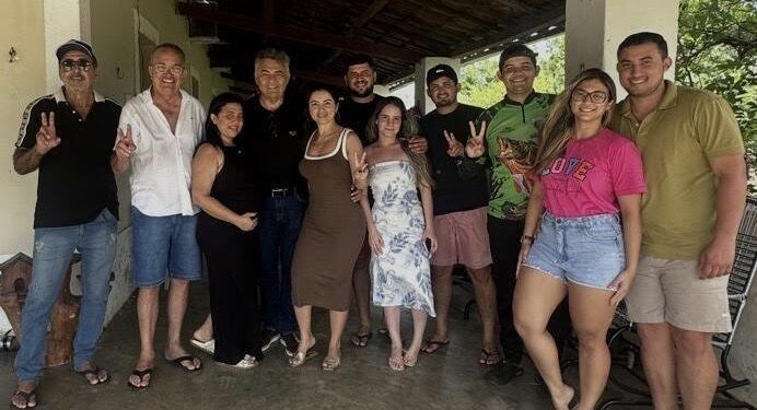 Márcio Roberto recebe apoio de vereador e fortalece grupo político em São José do Brejo do Cruz