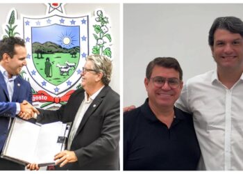Lucas Ribeiro assume Governo da Paraíba e Dinho Dowsley será prefeito interino de João Pessoa; entenda mudanças