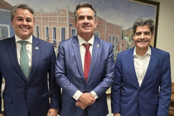 Efraim discute federação entre União Brasil e PP com Ciro Nogueira e ACM Neto