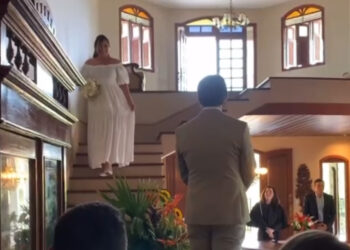 Exclusivo: Ex-prefeita de Itapororoca se casa com vereador do município em cerimônia reservada