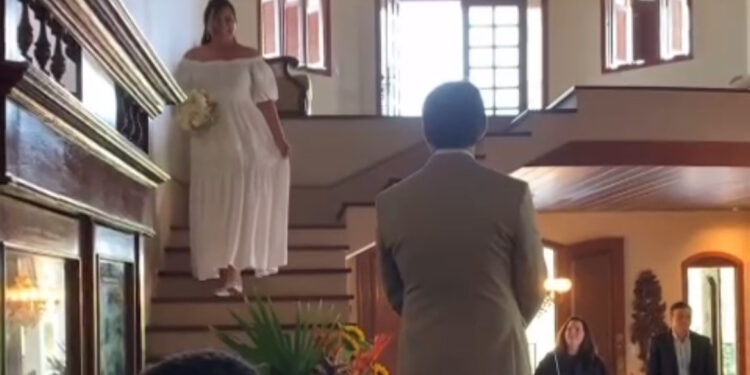 Exclusivo: Ex-prefeita de Itapororoca se casa com vereador do município em cerimônia reservada