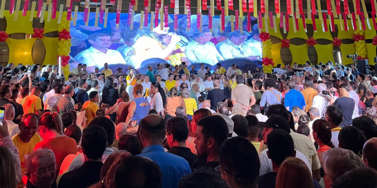 PSB filia quatro novos prefeitos durante posse de João Azevêdo na presidência do partido