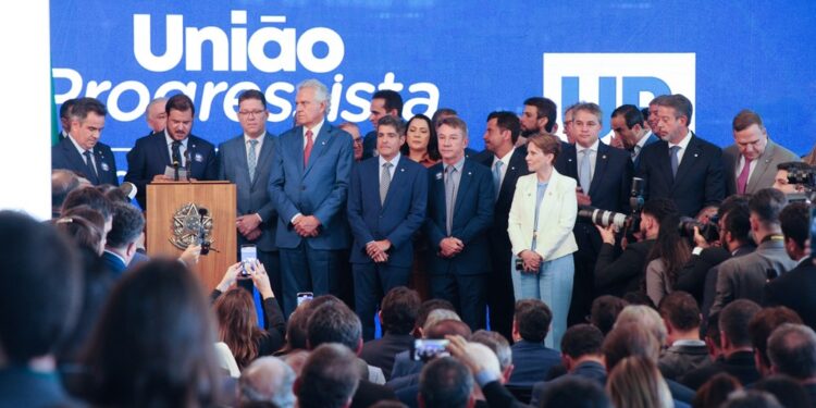 UP: Com presença de Hugo, Efraim, Aguinaldo e Lucas, União Brasil e PP lançam ‘superfederação’