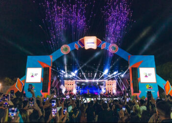 Portões fechados e público recorde marcam primeira noite do São João 2025 com Wesley Safadão e Matheus & Kauan em Santa Rita