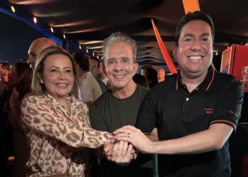 Felipe e Tacyana Leitão anunciam apoio a Nabor Wanderley para o Senado