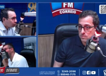Gervásio acusa jornalista de ‘puxar para um lado’ e causa climão no Correio Debate