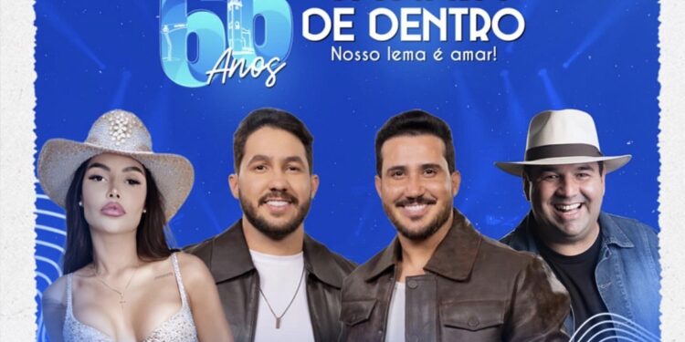 Cacimba de Dentro celebra 66 anos de emancipação política com shows de Iguinho e Lulinha e Flay neste sábado