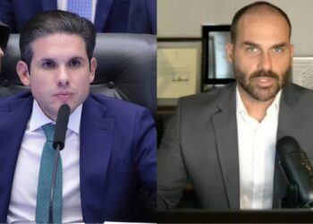Motta barra manobra do PL para tornar Eduardo Bolsonaro líder da Minoria e deputado pode ser cassado