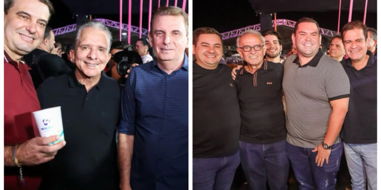 Eventos em Uiraúna e São José de Piranhas provocam encontro entre Cícero e Nabor