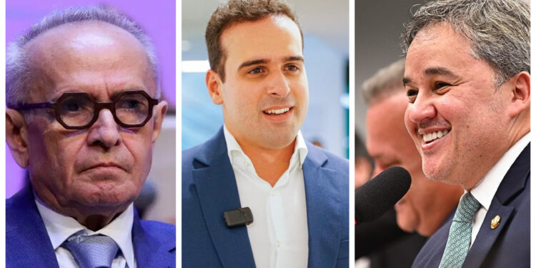 Pesquisa Anova aponta Cícero liderando disputa pelo Governo da Paraíba; Lucas é segundo e Efraim o terceiro