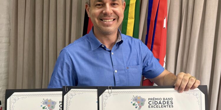 Cabedelo é destaque no Prêmio Band Cidades Excelentes e conquista três reconhecimentos estaduais