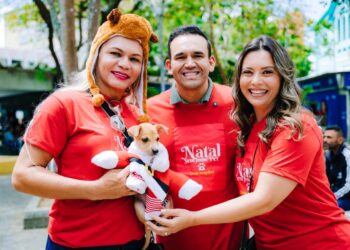 Doutor Jhony reforça compromisso com a causa animal no Dia D do ‘Natal Sem Fome Pet’ em Campina Grande