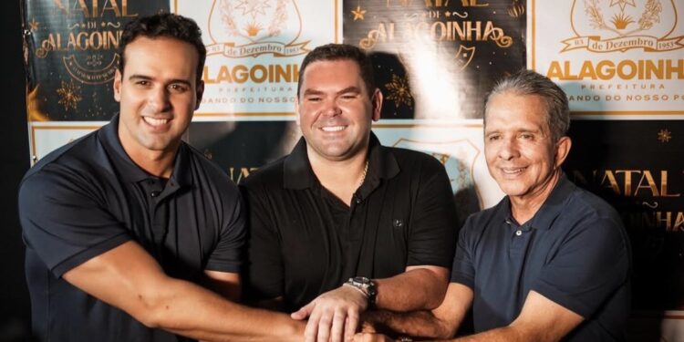 Natal de Alagoinha vira palco político e prefeito do MDB confirma apoio a Lucas e Nabor