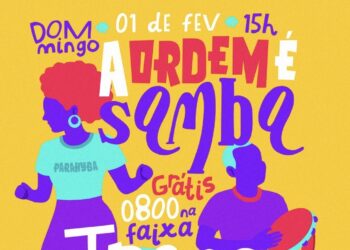 A Ordem é Samba ocupa o Centro Histórico de João Pessoa com edição gratuita neste domingo
