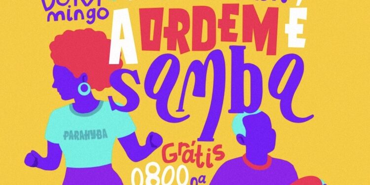 A Ordem é Samba ocupa o Centro Histórico de João Pessoa com edição gratuita neste domingo