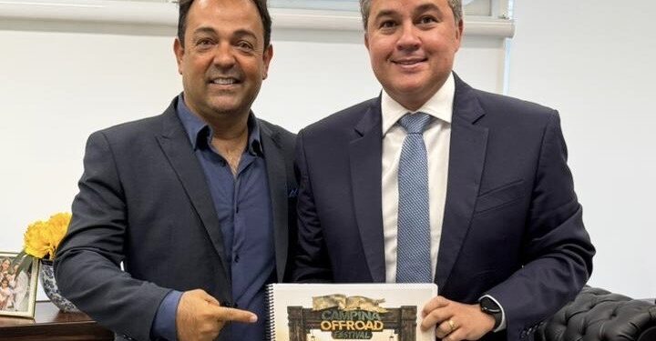 Presidente da AMDE se reúne com Efraim em Brasília e articula recursos para construção de pista off-road em CG